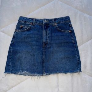 Topshop Denim Skirt